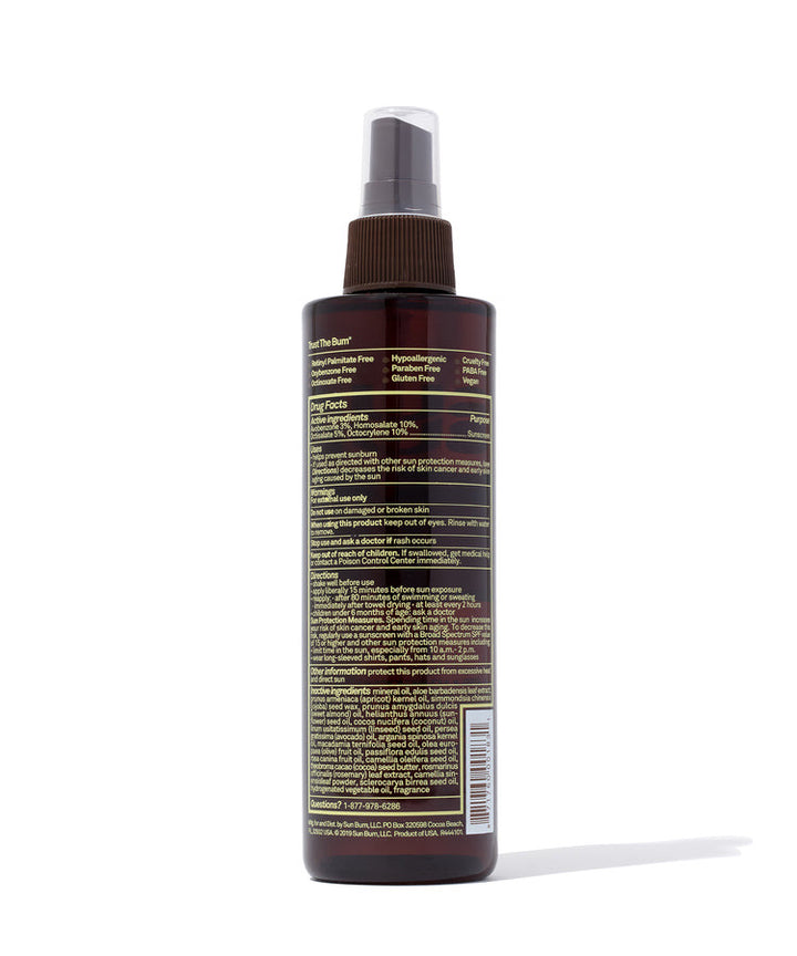 HUILE DE BRONZAGE SPF 15
