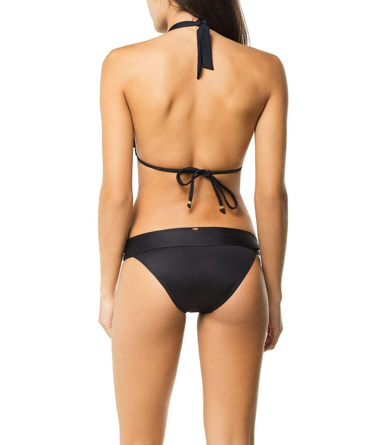 MIDNIGHT LACE HALTER - BANDED TEENY