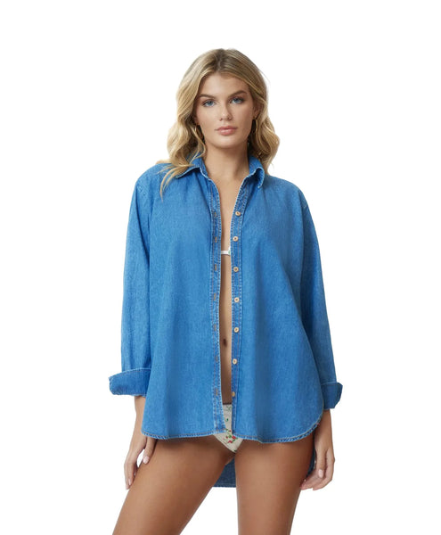 INDIE SKY TILLY BUTTON COVER UP